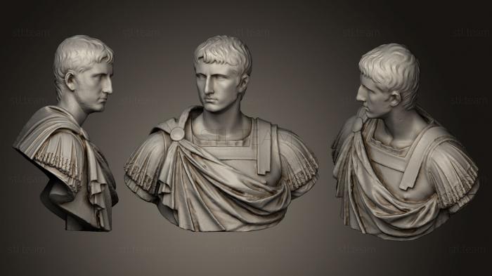 3D модель Гай Юлий Цезарь (STL)